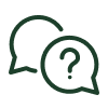 Chat bubble icon